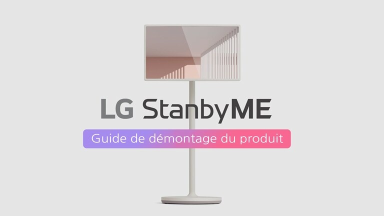 Méthode d’installation du StanbyME de LG