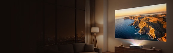 Nouveau projecteur CineBeam à ultra courte portée. 4K à 3 700 lumens ANSI avec webOS 26 + carte VISA prépayée de 300 $.