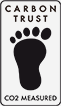 Logo Carbon Trust pour la réduction de CO2.