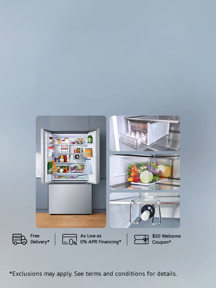 Exclusivité membres : Maximisez l’espace avec frigo Zero Clearanceᵐᶜ. Et obtenez un accessoire à 0,10 $!
