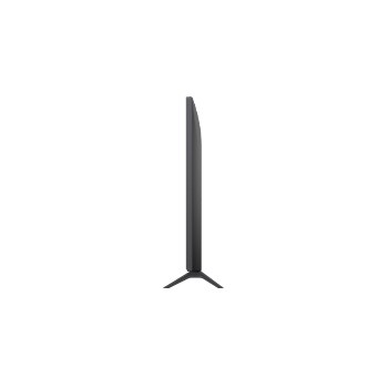 Linke Seitenansicht des LG NanoCell NANO80 TV.