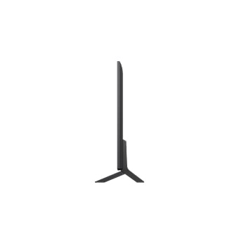 Linke Seitenansicht des LG NanoCell NANO90 TV.