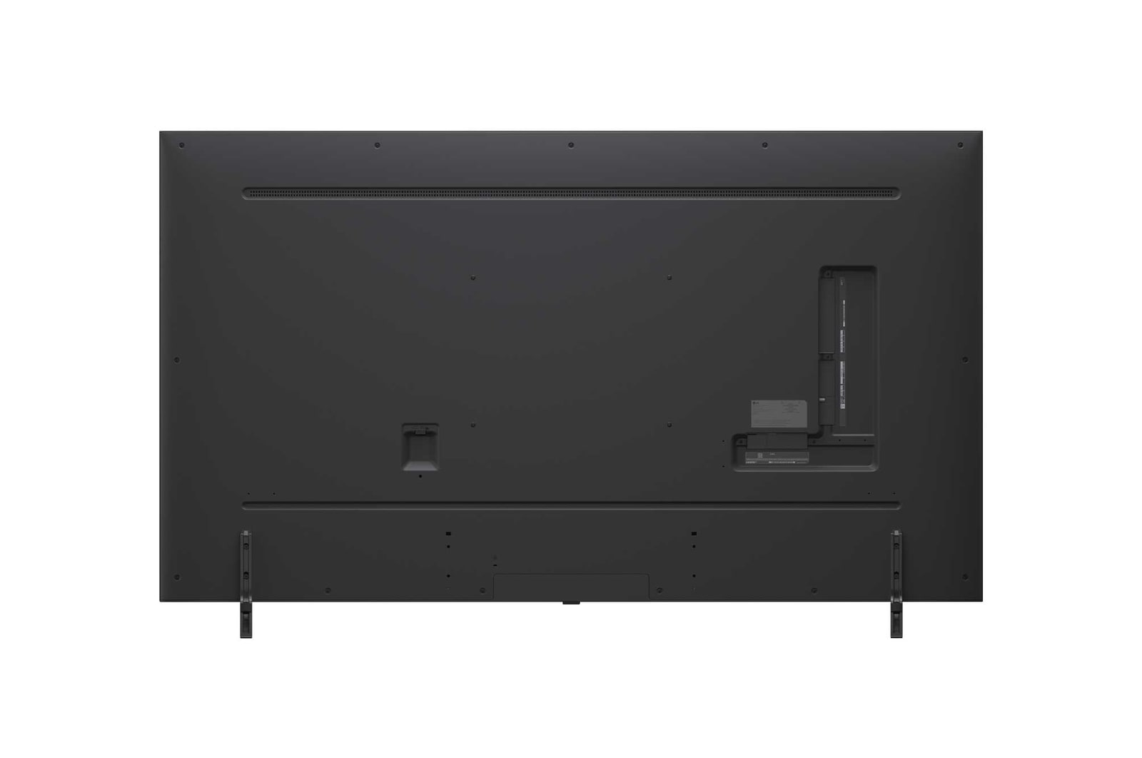 Rückansicht des LG NanoCell NANO90 TV