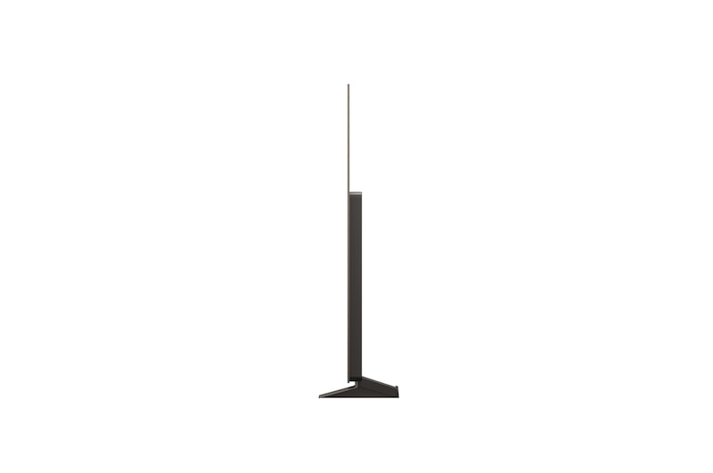 Seitenansicht des LG OLED evo AI C5 4K Smart TV.