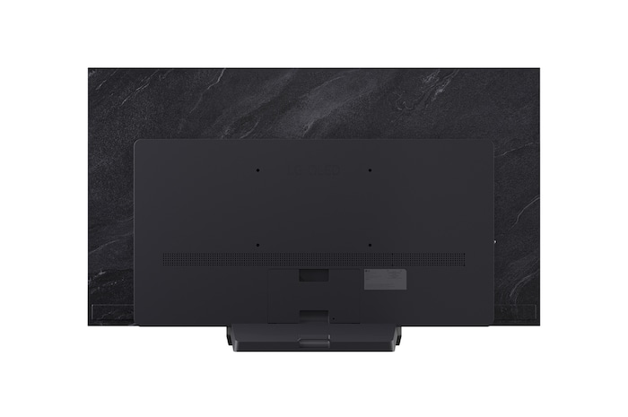 Rückansicht des LG OLED evo AI C5 4K Smart TV.