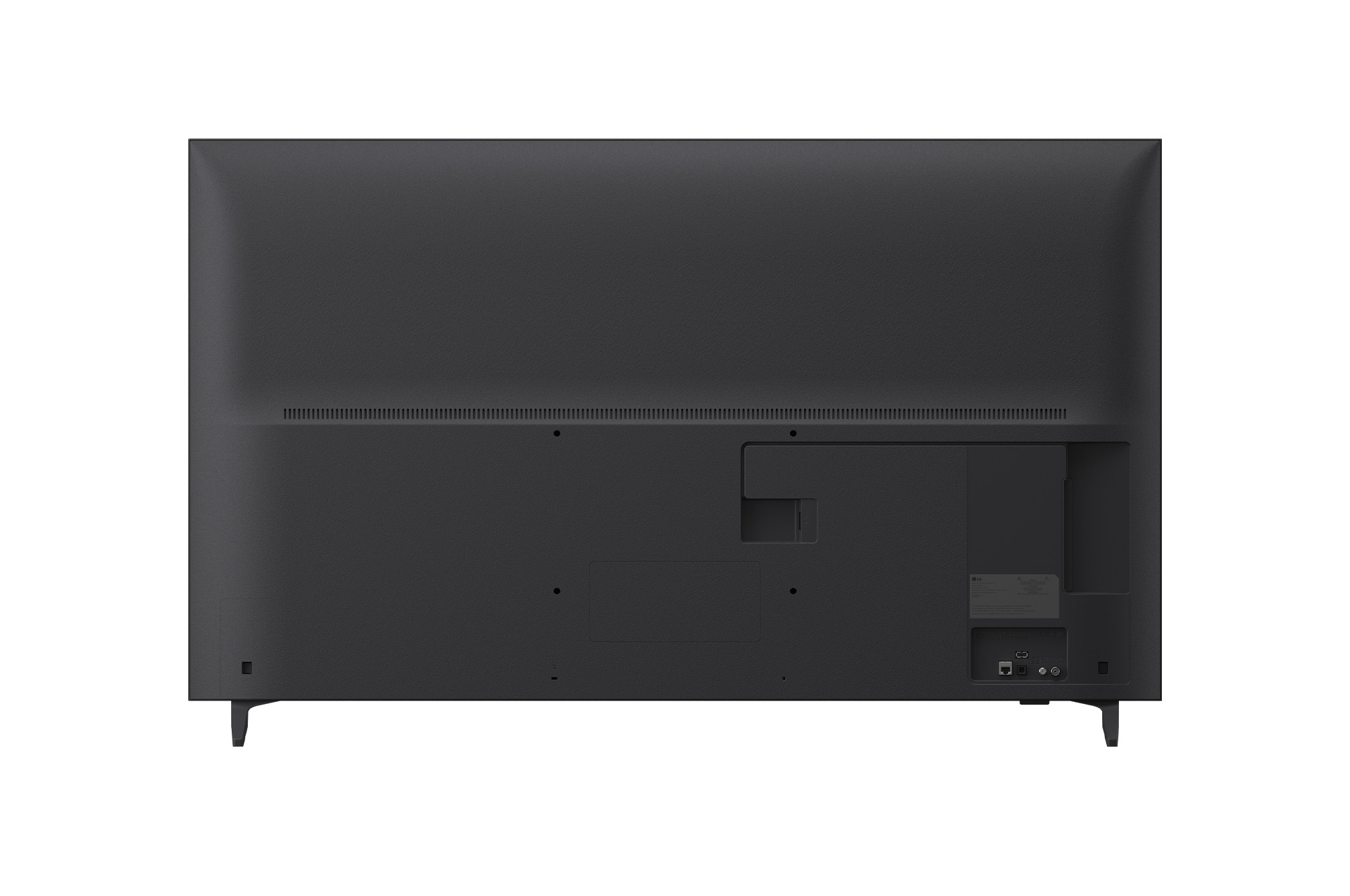 Rückansicht des LG QNED70 TV
