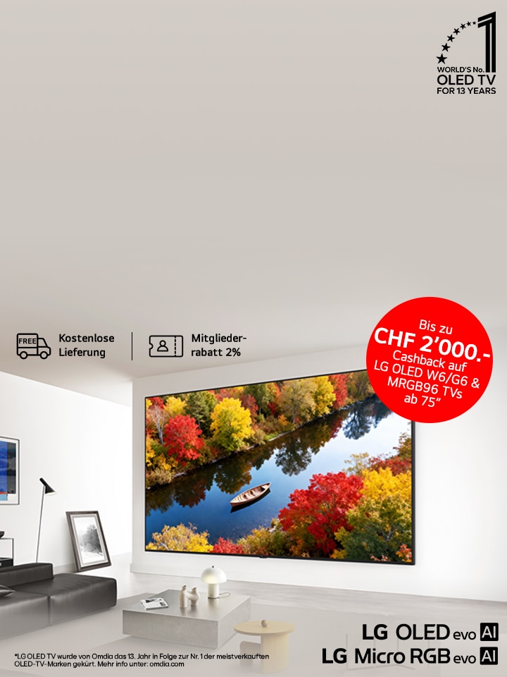 Grossbild TV Cashback