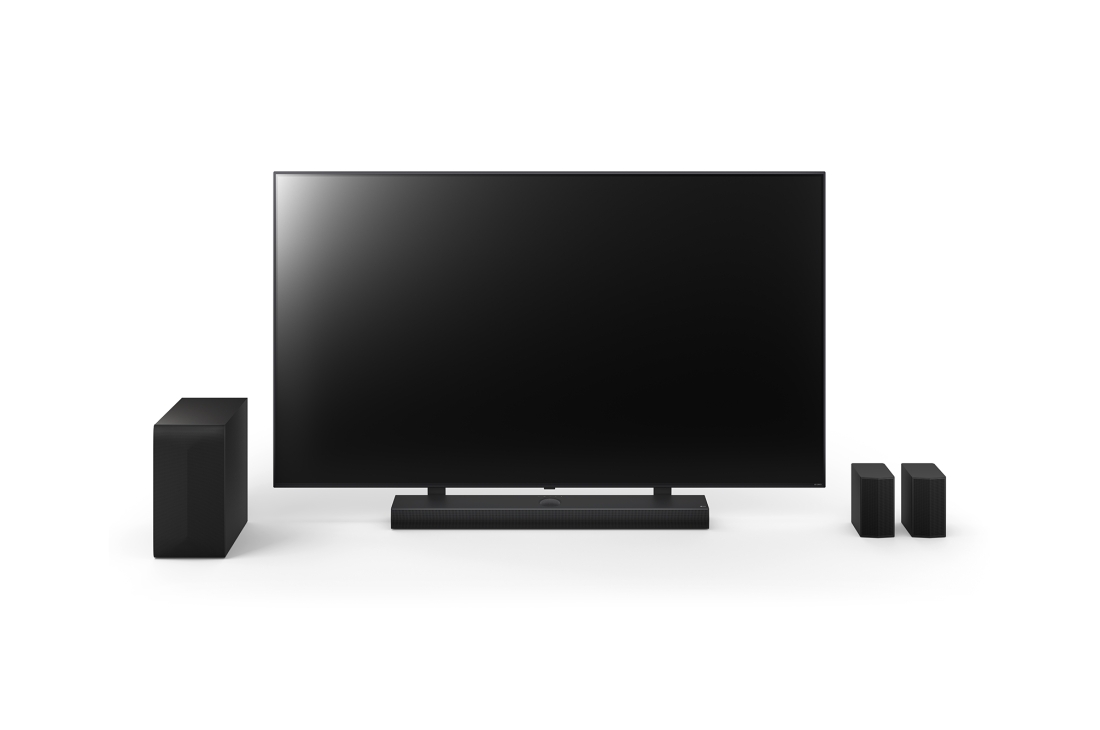 LG 5.1.1-Kanal LG Home Theater Soundbar S70TR mit Dolby Atmos und hinteren Lautsprechern, DS70TR