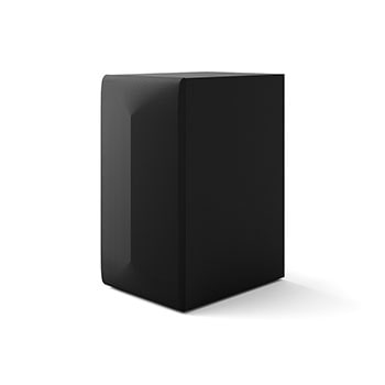 Schrägansicht des Subwoofers