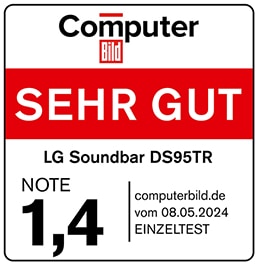 Computer Bild  "Liefert überragenden Raumklang für Filme und Musik"