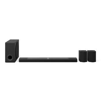 LG 9.1.5-Kanal LG Home Theater Soundbar S95TR mit Surround-Sound und hinteren Lautsprechern, DS95TR