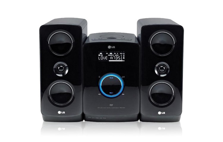 Vorderseite von Micro-Hifi-Anlage mit großer Leistung FA164