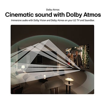 Lifestyle image of Cinematic sound with Dolby Atmos