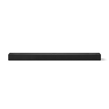 Top angled view of LG Soundbar S80TR's side corner