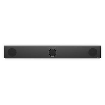 Angled view of LG Soundbar S80TR's back