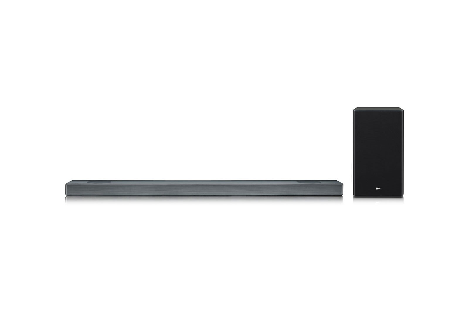 Vorderseite von 4.1.2 Dolby Atmos® Soundbar mit 500 Watt | drahtloser Subwoofer SL9YG