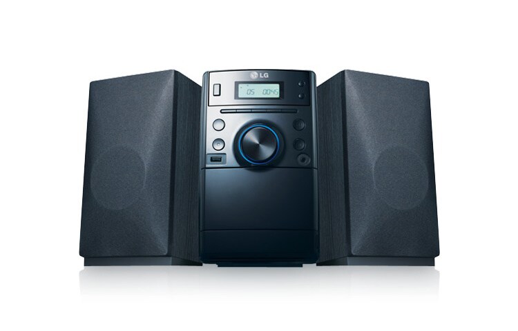 Vorderseite von Micro-Hifi-Anlage mit großer Leistung XC14