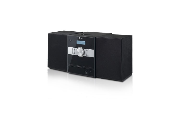 LG Micro-Hi-Fi-Anlage mit CD-Player, USB Anschluss und kompatibel für iPod/iPhone, XP16