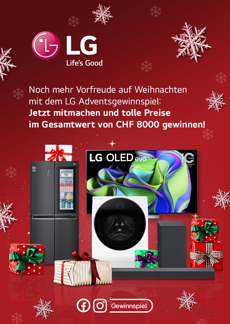 Teilnahmebedingungen Social Media Gewinnspiel „LG Adventskalender 2023“