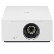 Vorderseite von LG HU710PW CineBeam-Laserprojektor mit 4K UHD für ein hybrides Heimkino HU710PW