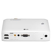 LG Ultra Portabler LED Projektor mit integriertem Akku und 720p HD Auflösung, PH510PG