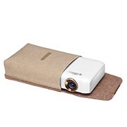 LG Ultra Portabler LED Projektor mit integriertem Akku und 720p HD Auflösung, PH510PG