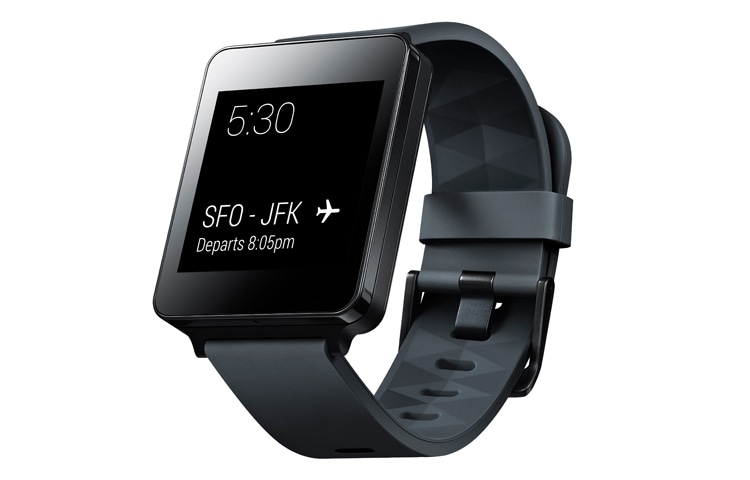 LG G Watch Android Wear Armbanduhr mit IPS Display und 1,2 GHz Prozessor, W100