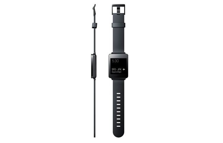LG G Watch Android Wear Armbanduhr mit IPS Display und 1,2 GHz Prozessor, W100