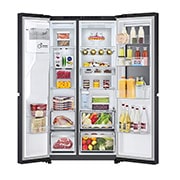 door open with food