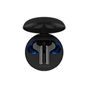 LG TONE Free FN7 | schwarz | Wireless Earbuds mit MERIDIAN-Sound und Noise Cancelling, HBS-FN7 Black