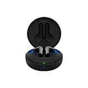 LG TONE Free FN7 | schwarz | Wireless Earbuds mit MERIDIAN-Sound und Noise Cancelling, HBS-FN7 Black