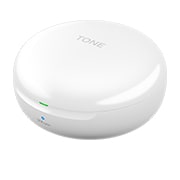 LG TONE Free FN7 | weiss | Wireless Earbuds mit MERIDIAN-Sound , HBS-FN7 White