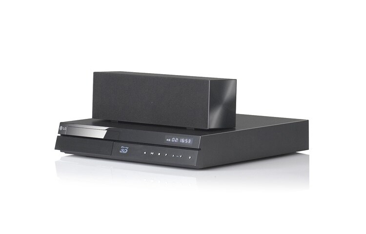 Vorderseite von 3D-Blu-ray 5.1 Heimkinosystem mit LG Smart TV, 7-Wege-Equalizer und umfangreicher Formatunterstützung BH6420P
