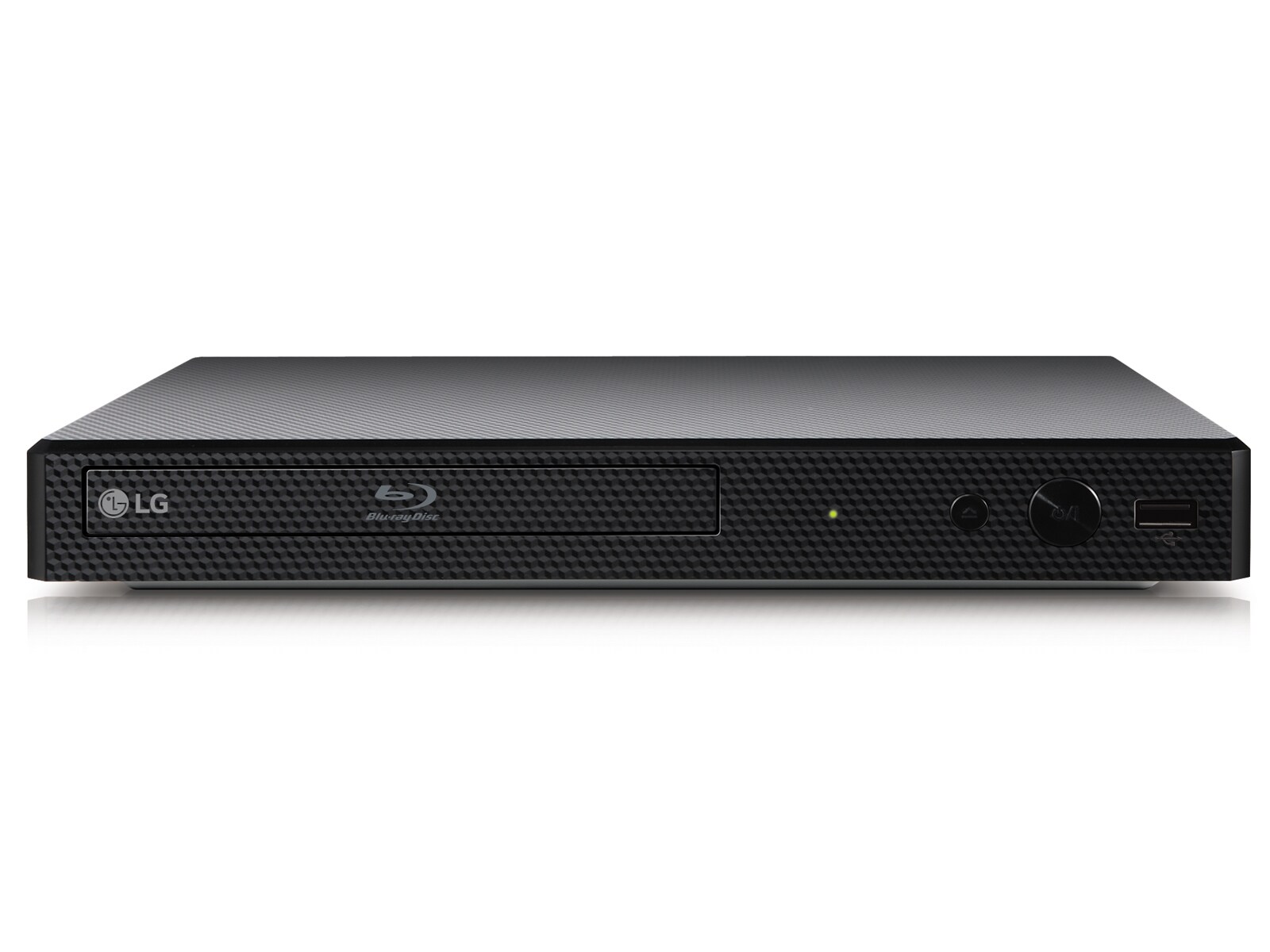 Vorderseite von Blu-ray Player mit Smart Phone Remote Support, WLAN und Deep Color BP350