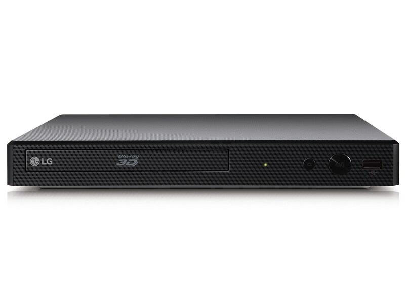 LG 3D Blu-Ray Player mit mit Deep Color, 1080p Upscaler und Wiedergabe von externen Festplatten, BP450