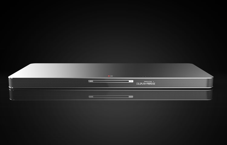 LG SoundPlate™ All-In-One SoundPlate™ mit 4.1 Soundsystem, kabellosem Subwoofer und 3D Blu-ray Player, LAB540