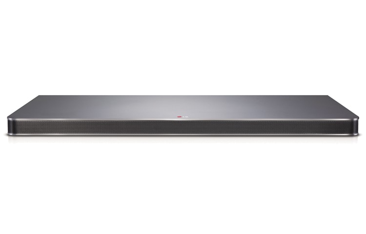 LG SoundPlate™ 4.1 Soundsystem in silber mit integrierten Dual-Subwoofern und schlankem Design (nur 35mm hoch), LAP341
