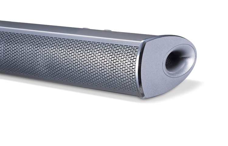LG 4.1 Speakerbar mit 320 Watt Leistung, Ultra Slim Design, kabellosem aktiven Subwoofer und Bluetooth, NB5540