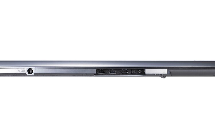 LG 4.1 Speakerbar mit 320 Watt Leistung, Ultra Slim Design, kabellosem aktiven Subwoofer und Bluetooth, NB5540