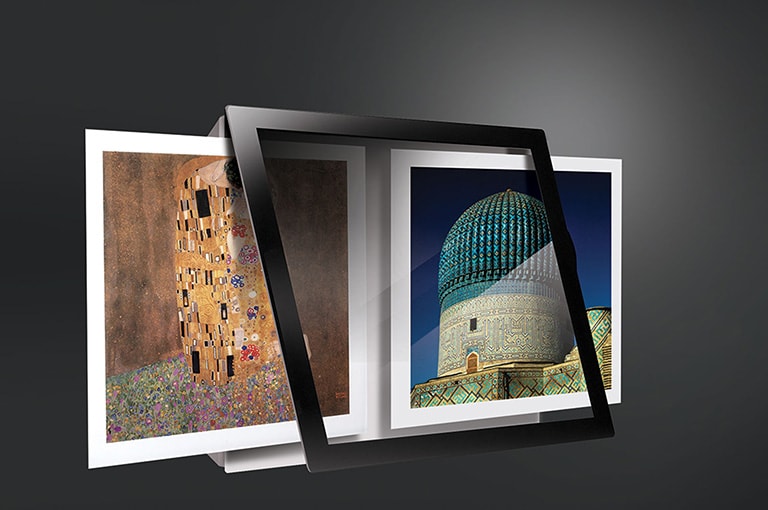 Austauschbare Bilder an der Frontplatte