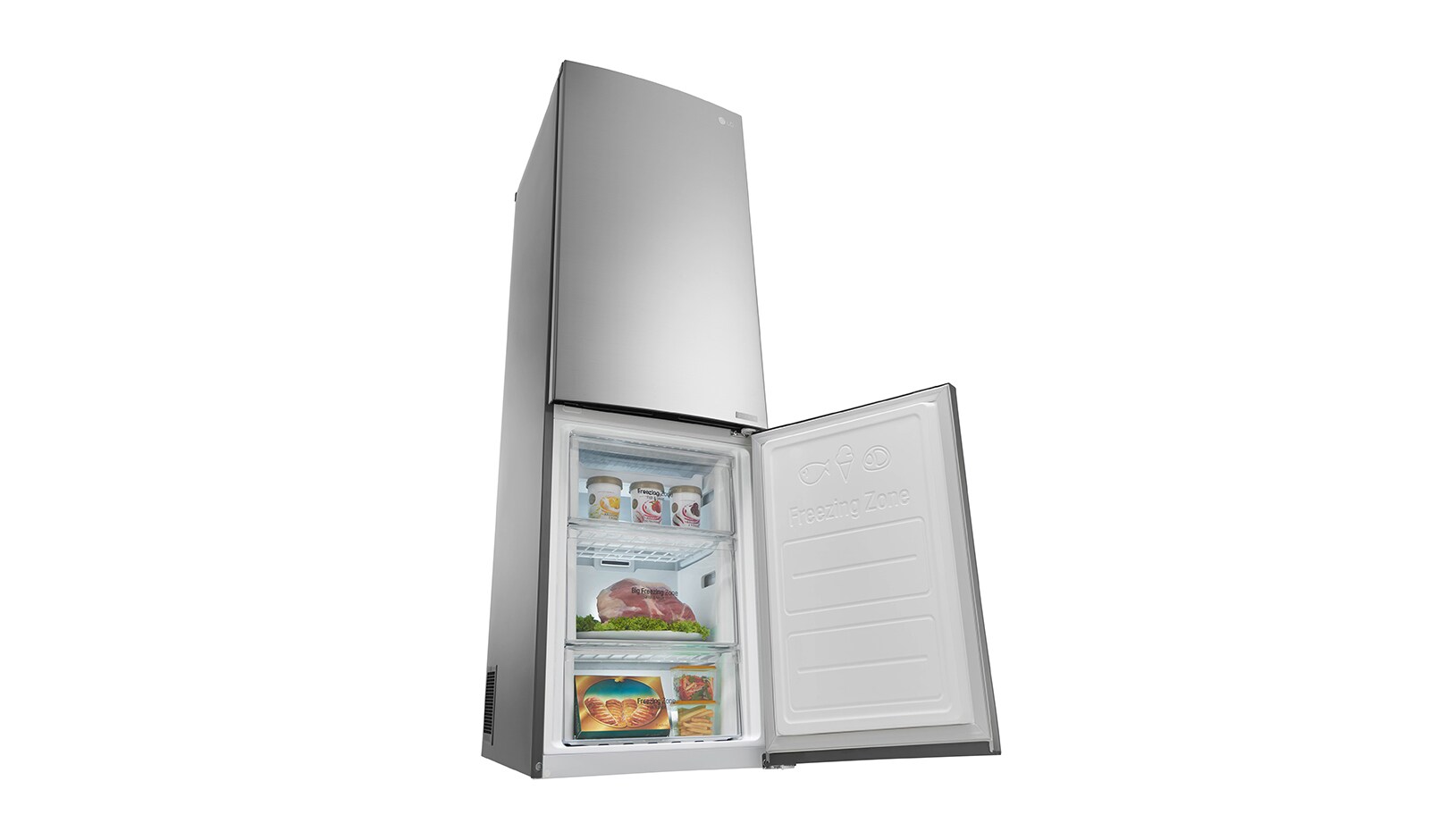 LG Premium Kühl-Gefrierkombination , GBB59PZJZS