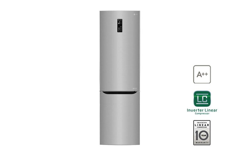 Vorderseite von Kühl-Gefrierkombination mit Total No Frost und FRESH Converter GBB59PZMZS