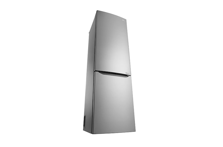 LG Kühl-Gefrierkombination | 343L Kapazität | Total No Frost | Saffiano Oberfläche, GBB60SAGFS