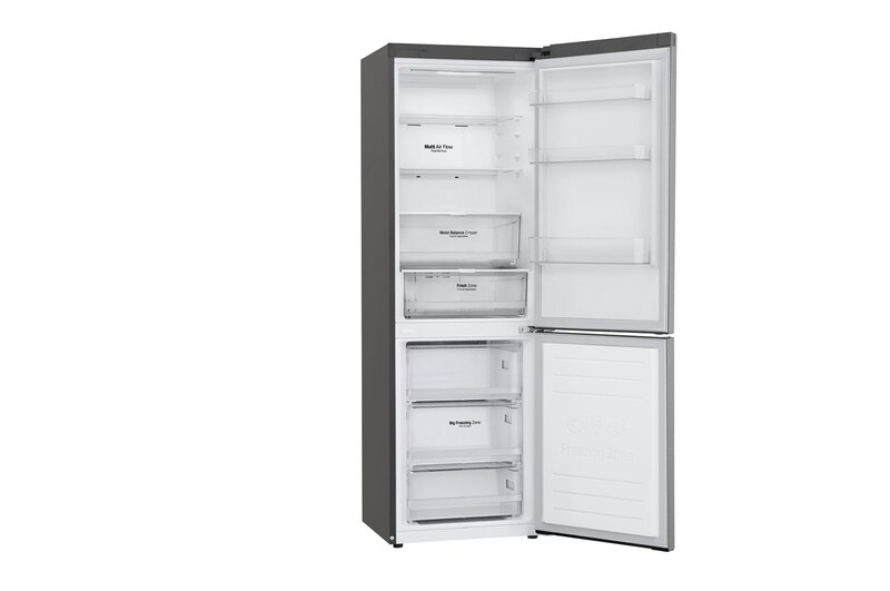 LG Kühl-Gefrierkombination mit DoorCooling+™ und Total No Frost | 341 L Kapazität, GBB61PZFFN