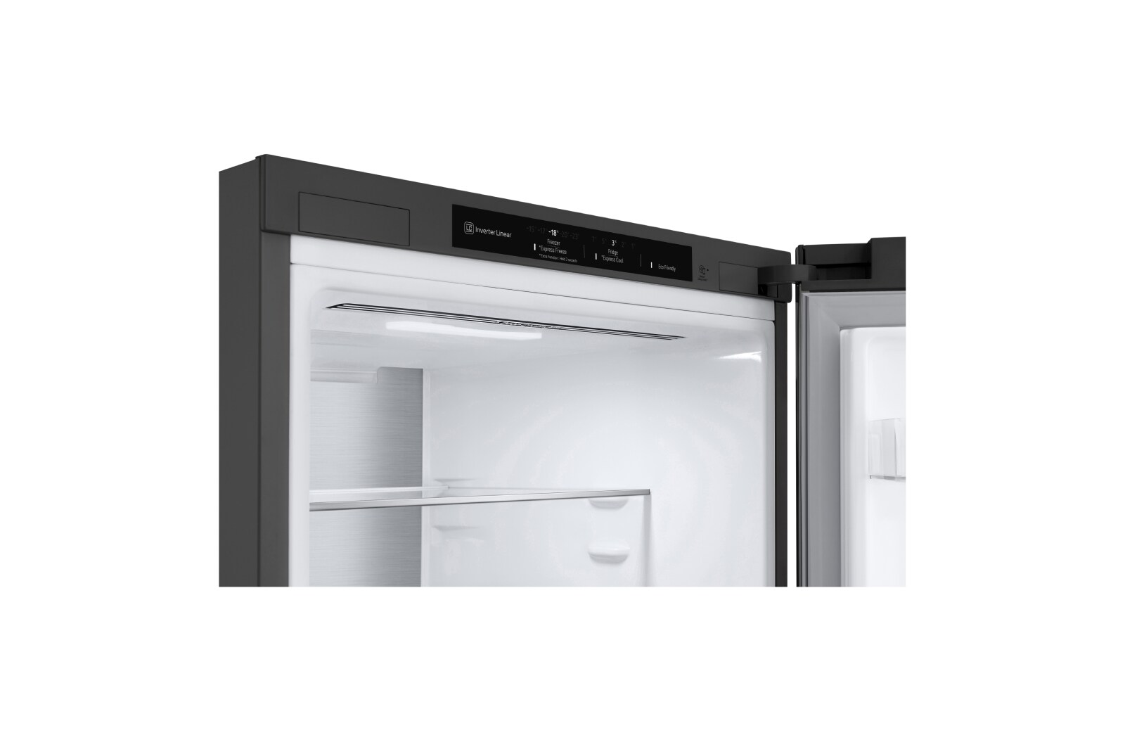 LG ​​Kühl-Gefrierkombination | ​384​ Liter Nutzinhalt | Energieeffizienzklasse​ C​ | ​Steel​ | ​203 cm​ hoch | ​ Smart Inverter Kompressor​ | ​GBB72PZECN1, GBB72PZECN1