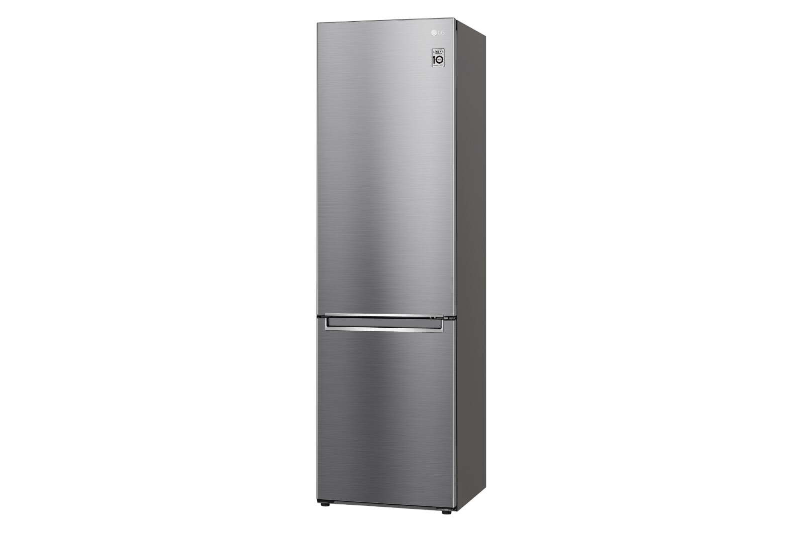 LG ​​Kühl-Gefrierkombination | ​384​ Liter Nutzinhalt | Energieeffizienzklasse​ C​ | ​Steel​ | ​203 cm​ hoch | ​ Smart Inverter Kompressor​ | ​GBB72PZECN1, GBB72PZECN1