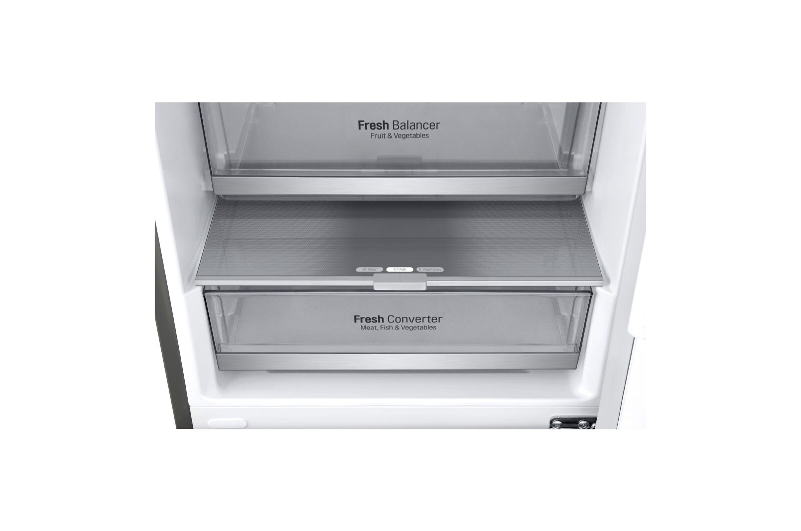 LG Kühl-Gefrierkombination | 384 Liter Nutzinhalt | LINEARCooling™ | Total No Frost | DoorCooling+™, GBB72PZECN