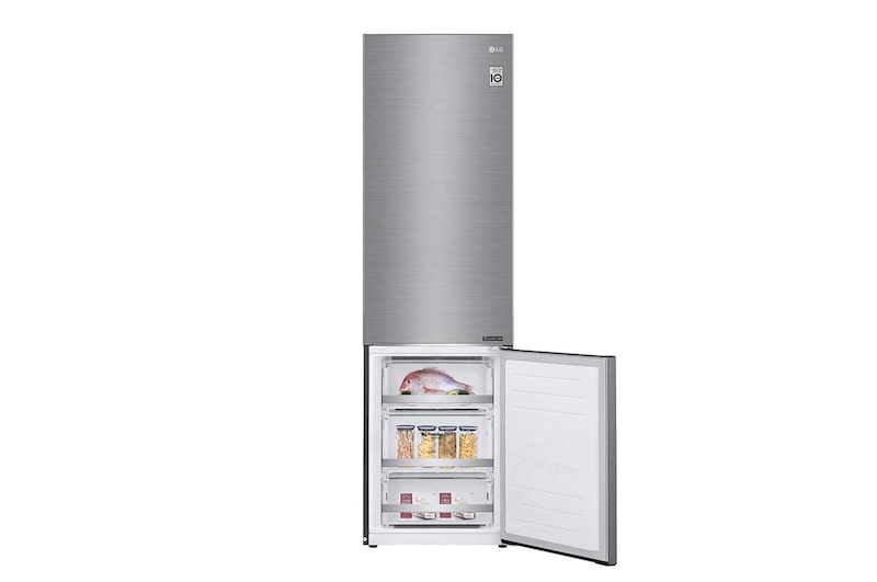 LG Kühl-Gefrierkombination mit mit DoorCooling+™ und Total No Frost | 384 L Kapazität, GBB72PZEXN