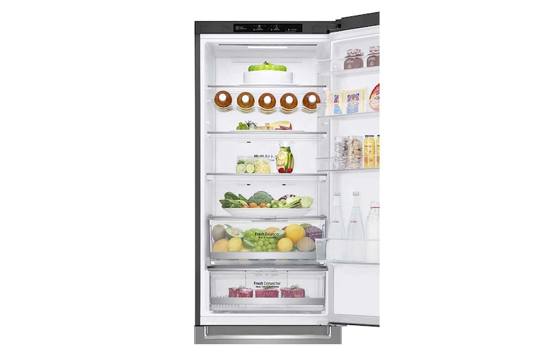 LG Kühl-Gefrierkombination mit mit DoorCooling+™ und Total No Frost | 384 L Kapazität, GBB72PZEXN