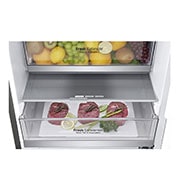 LG Kühl-Gefrierkombination mit mit DoorCooling+™ und Total No Frost | 384 L Kapazität, GBB72PZEXN
